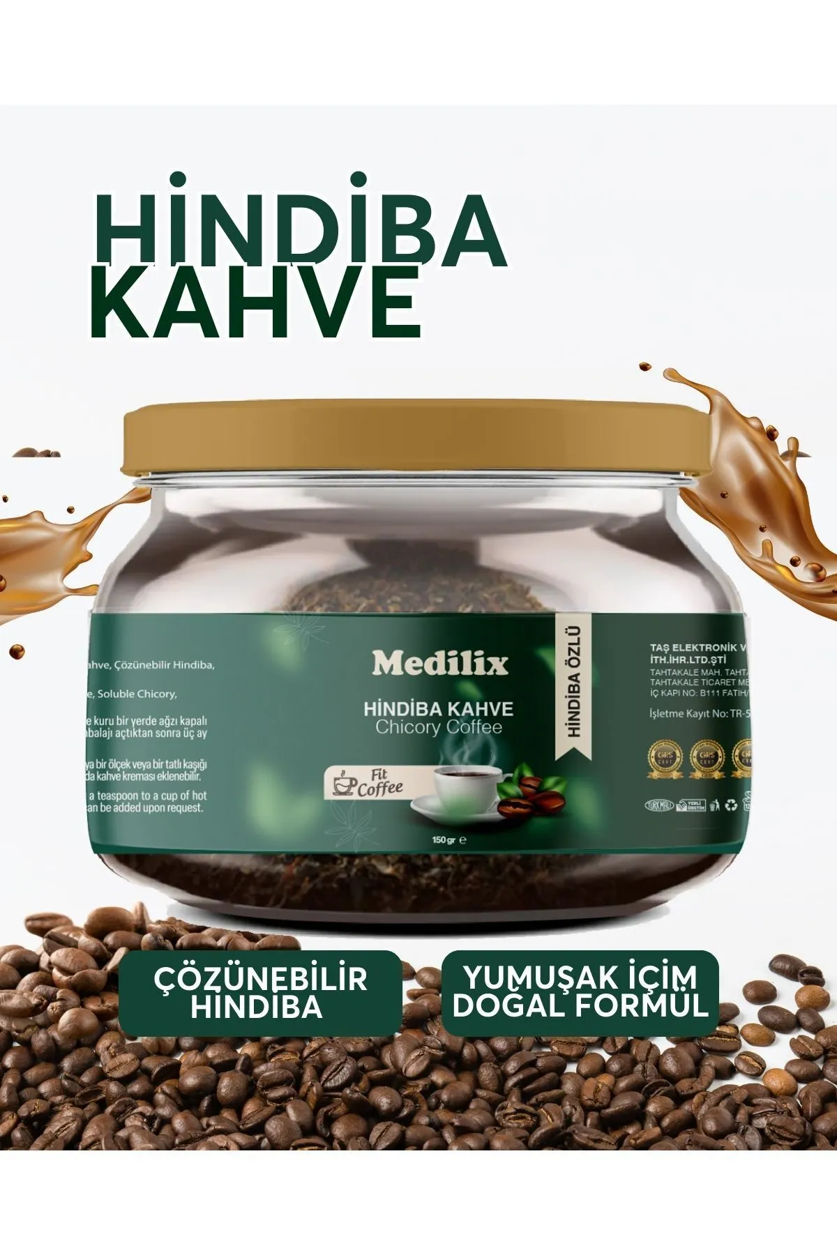 Hindiba Kahvesi Detox Kahve Form Kahve Net 150 Gr