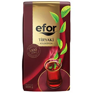 Tiryaki Dökme Siyah Çay - 500 gr Efor 1000 g Özel aromalı siyah çay Yumuşak İçim Mükemmel lezzet